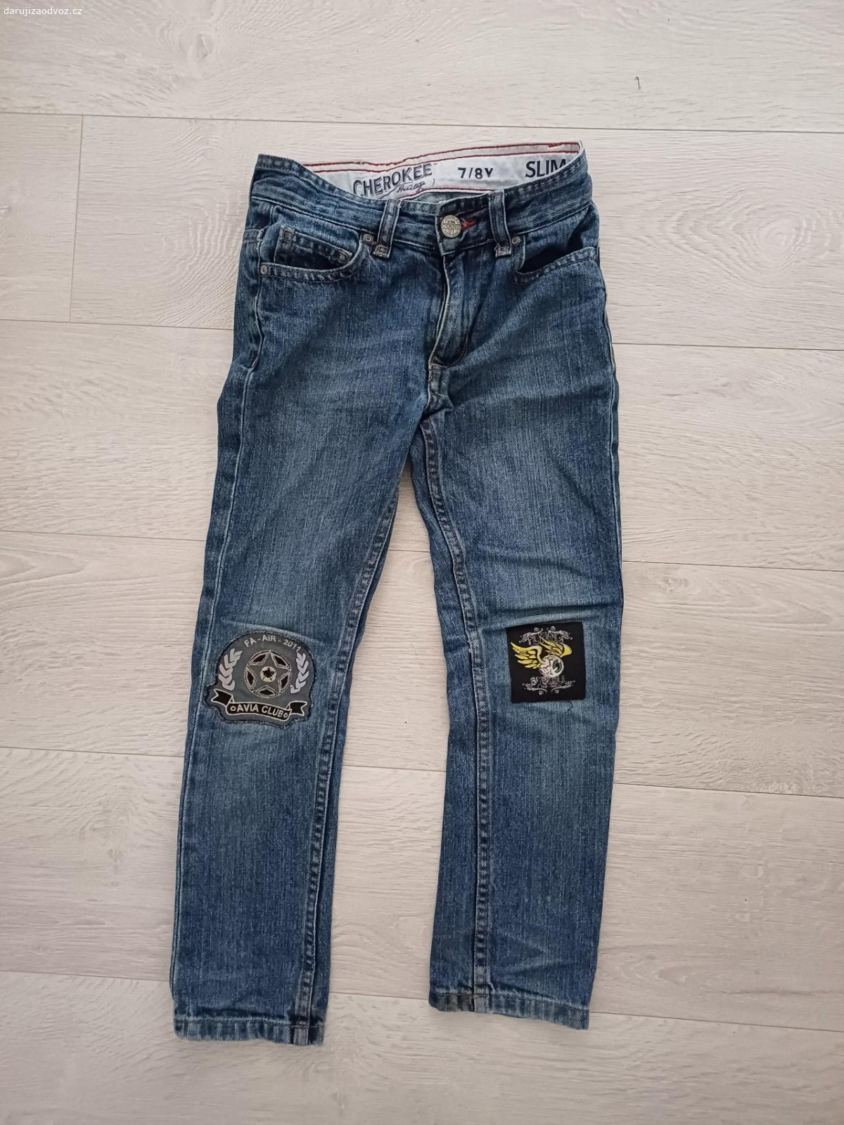 Jeans Cherokee pro kluka 7-8 let