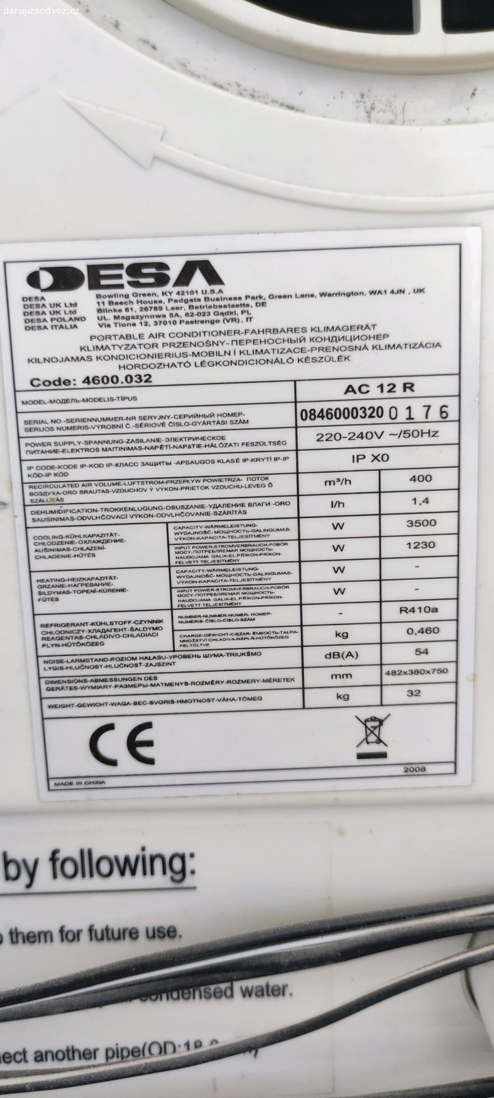 Klimatizace. Do teď fungovala super. Teď běží pět, deset minut a pak už jenom fouká a nechladí. Zřejmě by chtělo doplnit chladivo,ale nevím. Nechci už řešit. Nabízím do čtvrtka,v pátek jede na skládku.