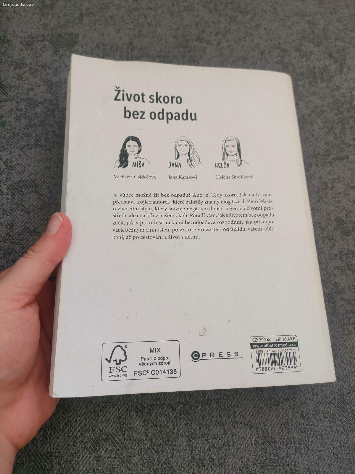 Kniha: Život skoro bez odpadu. Daruji za odvoz