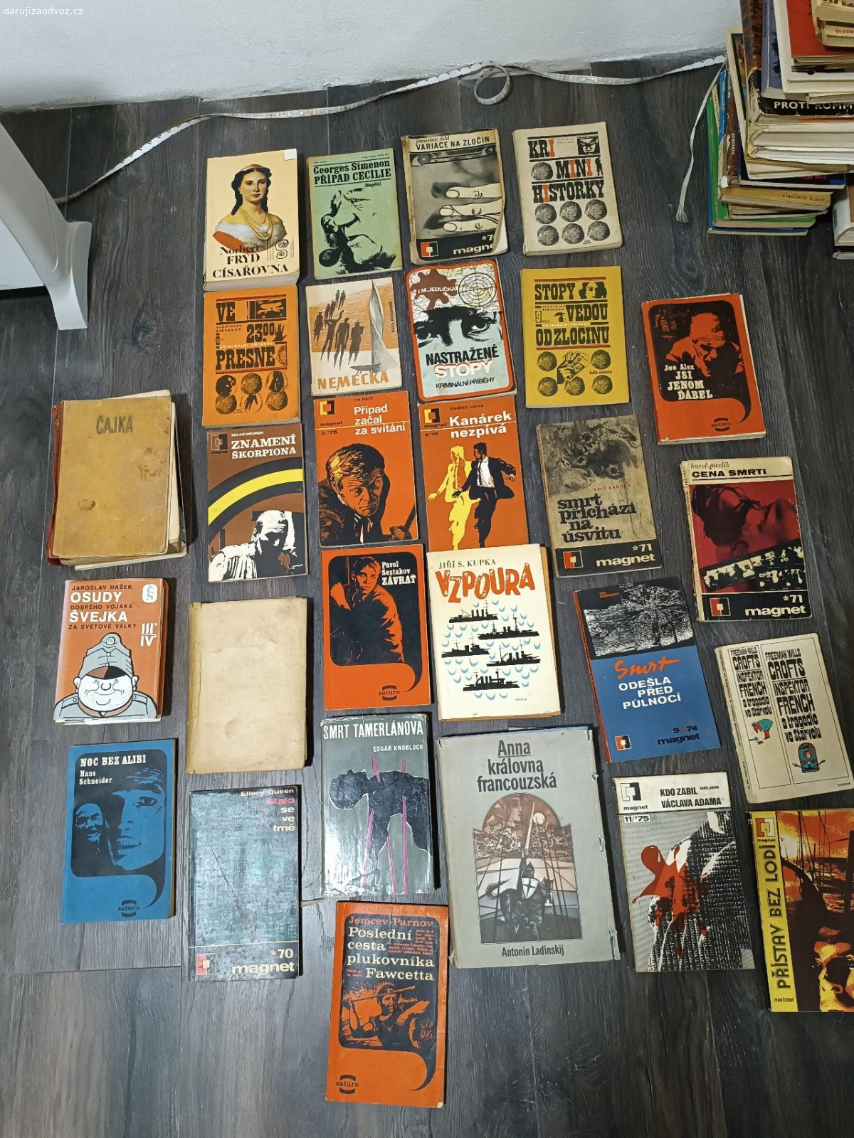 knihy a časopisy za odvoz. daruji knihy a časopisy za odvoz, víceméně staré knihy