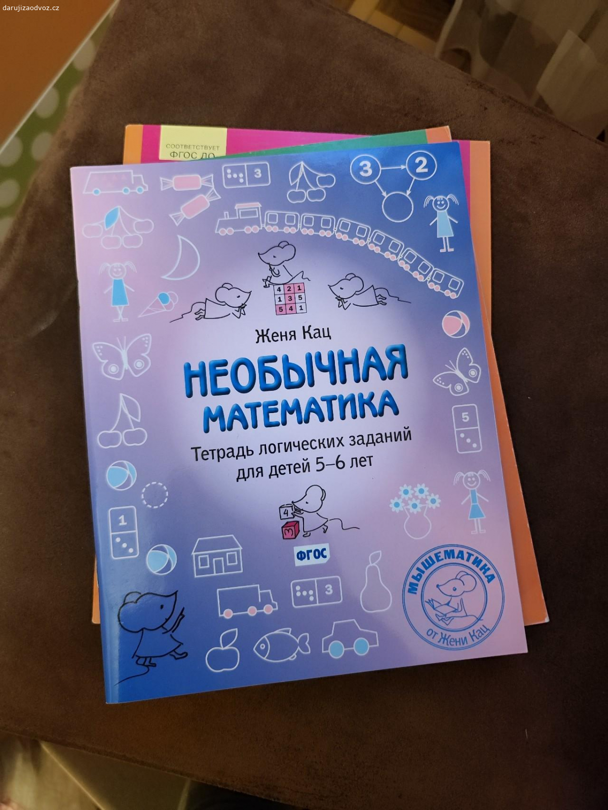 Knihy. Dětské knihy v ruštině s úkoly pro děti 4 až 6 let.