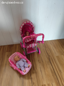 Kočárek s 2 miminky