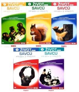 Kolekce 5 DVD:  "Zivot savcu"
