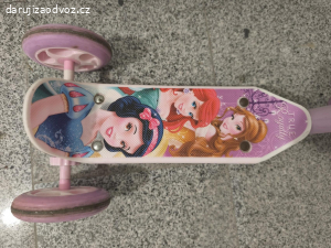 Koloběžka s košíčkem