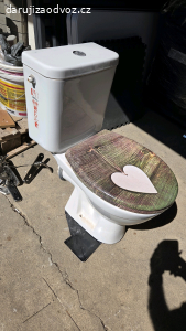 Kombi WC - použité, nepoškozené