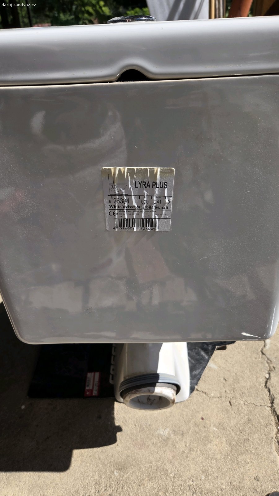 Kombi WC - použité, nepoškozené. kompletní kombi WC Jika Lyra plus, nepoškozené