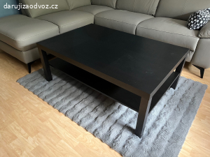 Konferenční stolek IKEA černý