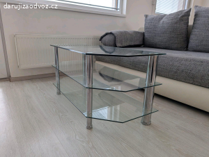 Konferenční stolek skleněný