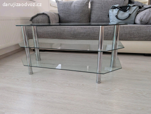 Konferenční stolek skleněný