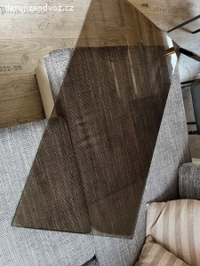 Kouřové Sklo na stůl