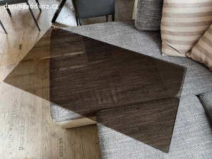 Kouřové Sklo na stůl