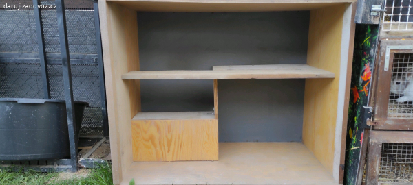 Králičárna,fretkárna venkovní.