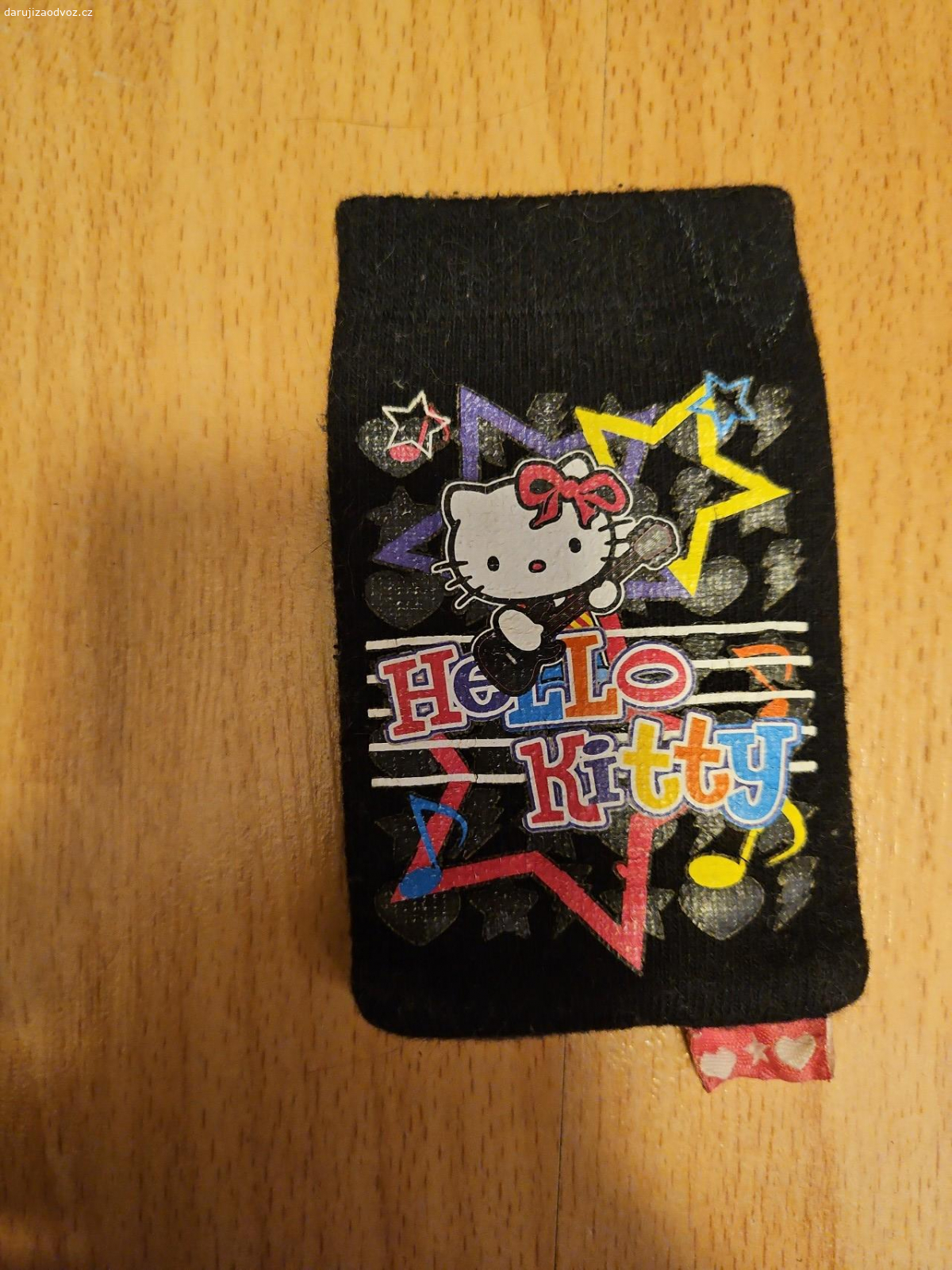 Látkový obal na telefon. s Hello kitty