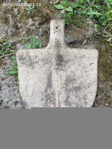 Kovová lopata bez násady