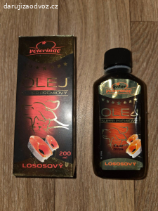 Lososový olej zbyteček