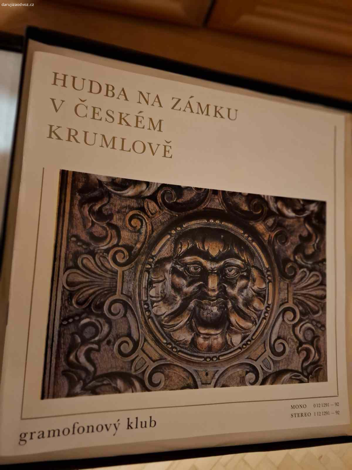 LP album Hudba na zámku v Českém Krumlově. gramofonový klub; téměř nehrané