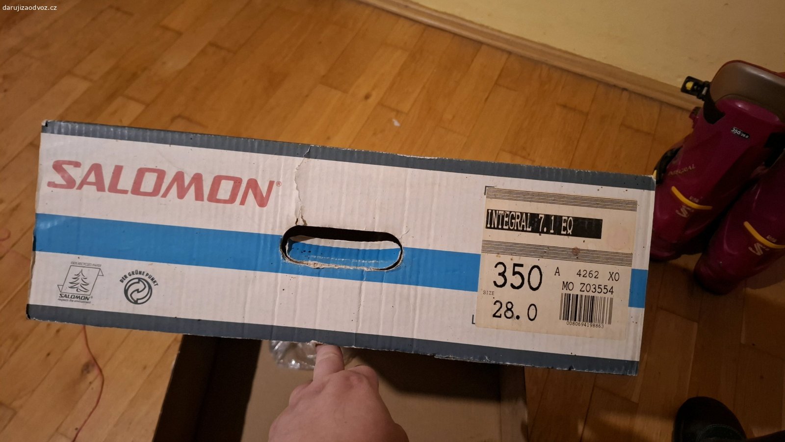 lyžáky 28.0. mohu poslat