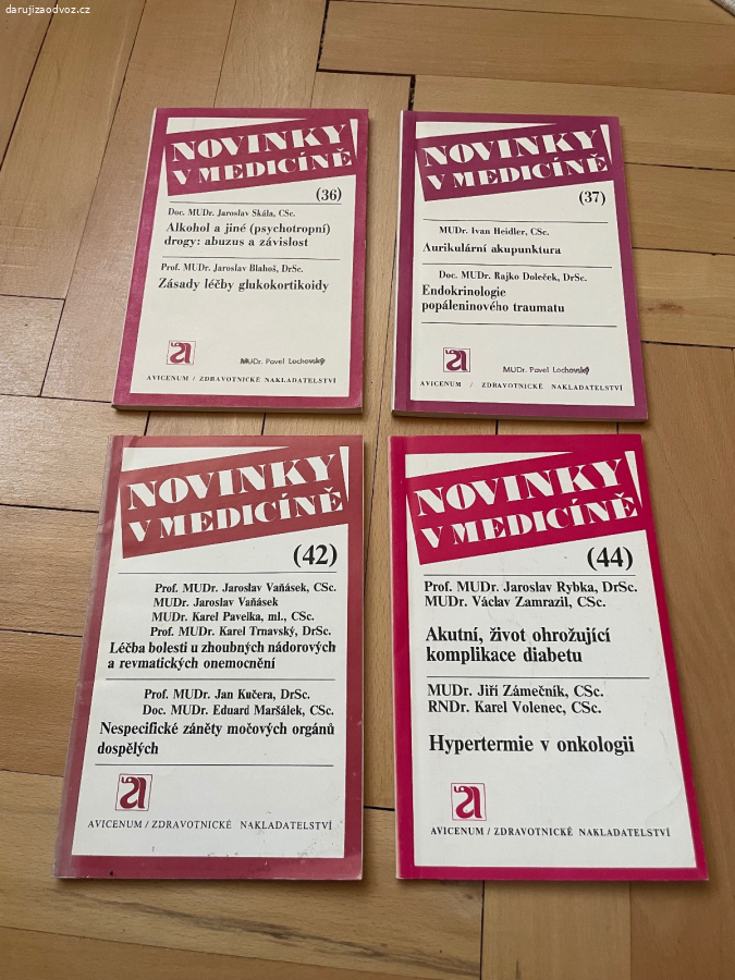 Novinky v medicíně 4x - čísla 36, 37, 42 a 44