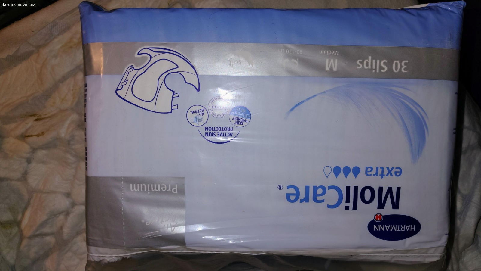MoliCare interk. pleny vel. M. daruji balík plen velikost M, možná budou 2 ks odebrány ...takže bude jen 28ks v balení