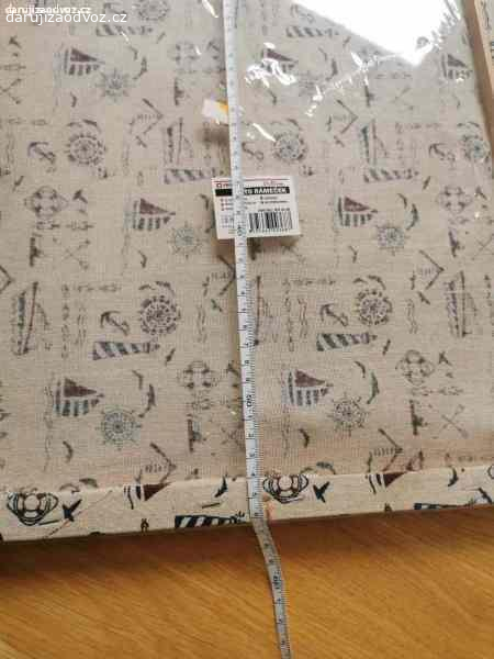 Na fotky s motivem moře. Nové plátno na pověšení fotek. PSČ 15400