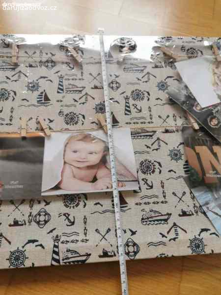 Na fotky s motivem moře. Nové plátno na pověšení fotek. PSČ 15400