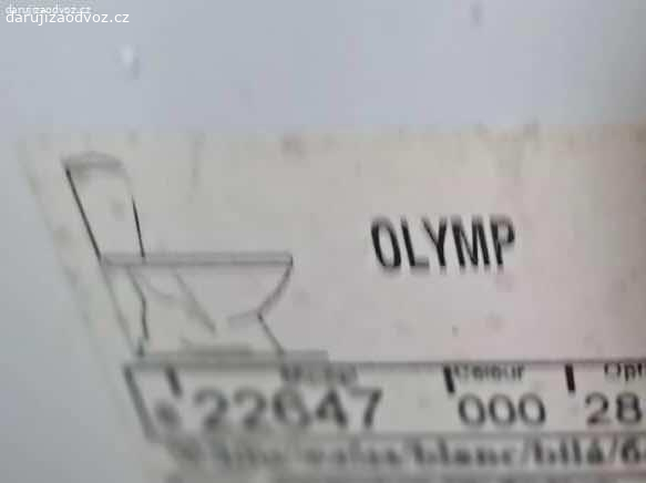 Nádržka na kombi záchod Olymp. Nádržka na kombi záchod Olymp, rozměry: šířka 36 cm, hloubka 29 cm, výška 40 cm. Čokoláda potěší, není podmínkou.