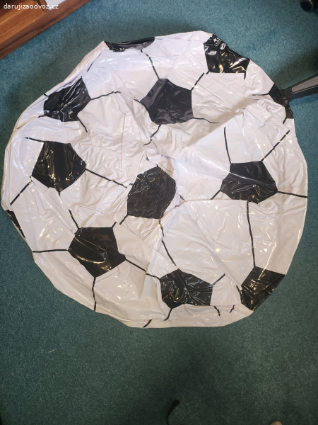 nafukovací sedačka vzor fotbal