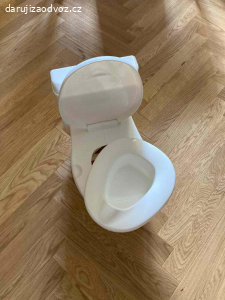 nočník - dětská toaleta wc - zvukové splachování