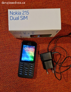 NOKIA 215 s nabíječkou