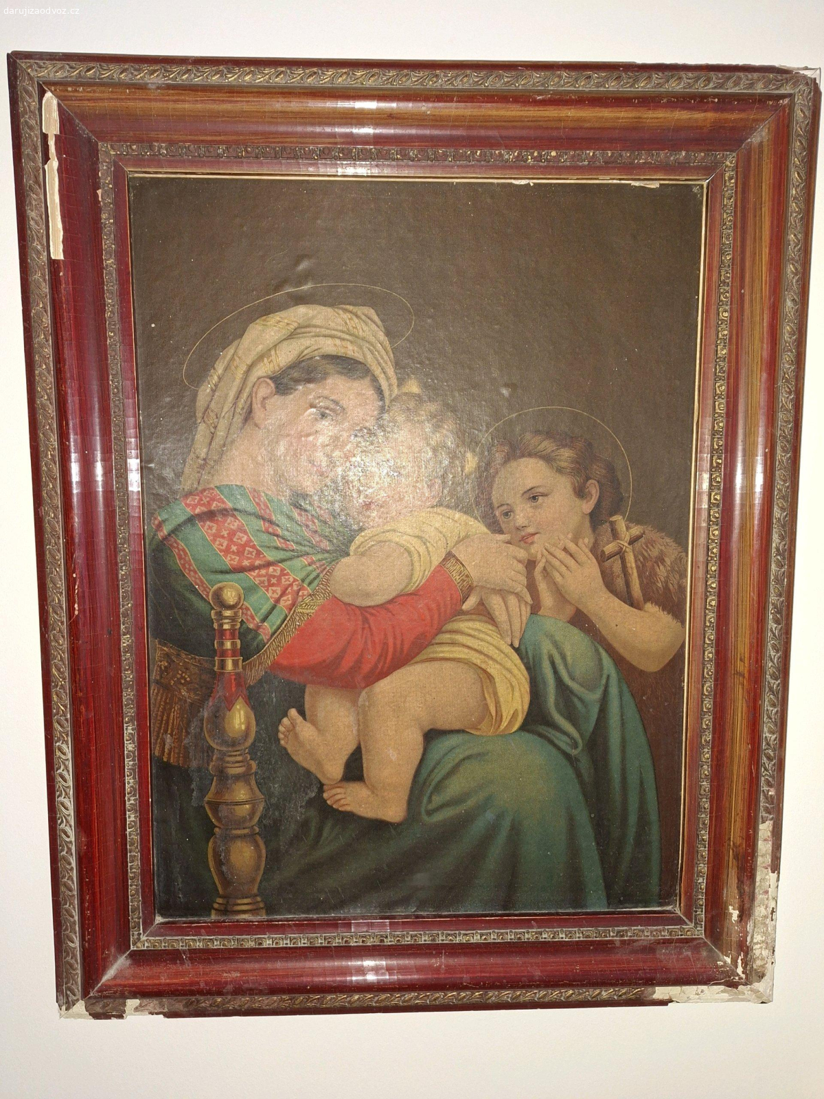 Daruji obraz. rezervace