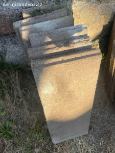 Betonový obrubník - 50 x 20 cm (6ks) - ZA ODVOZ