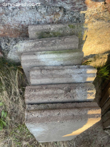 Betonový obrubník - 50 x 20 cm (6ks) - ZA ODVOZ