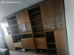 obývací stěna (z bloků)