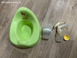 Odsávačka, lahvička a nočník