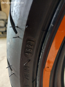 Ojeté pneu DUNLOP 180/55+120/70
