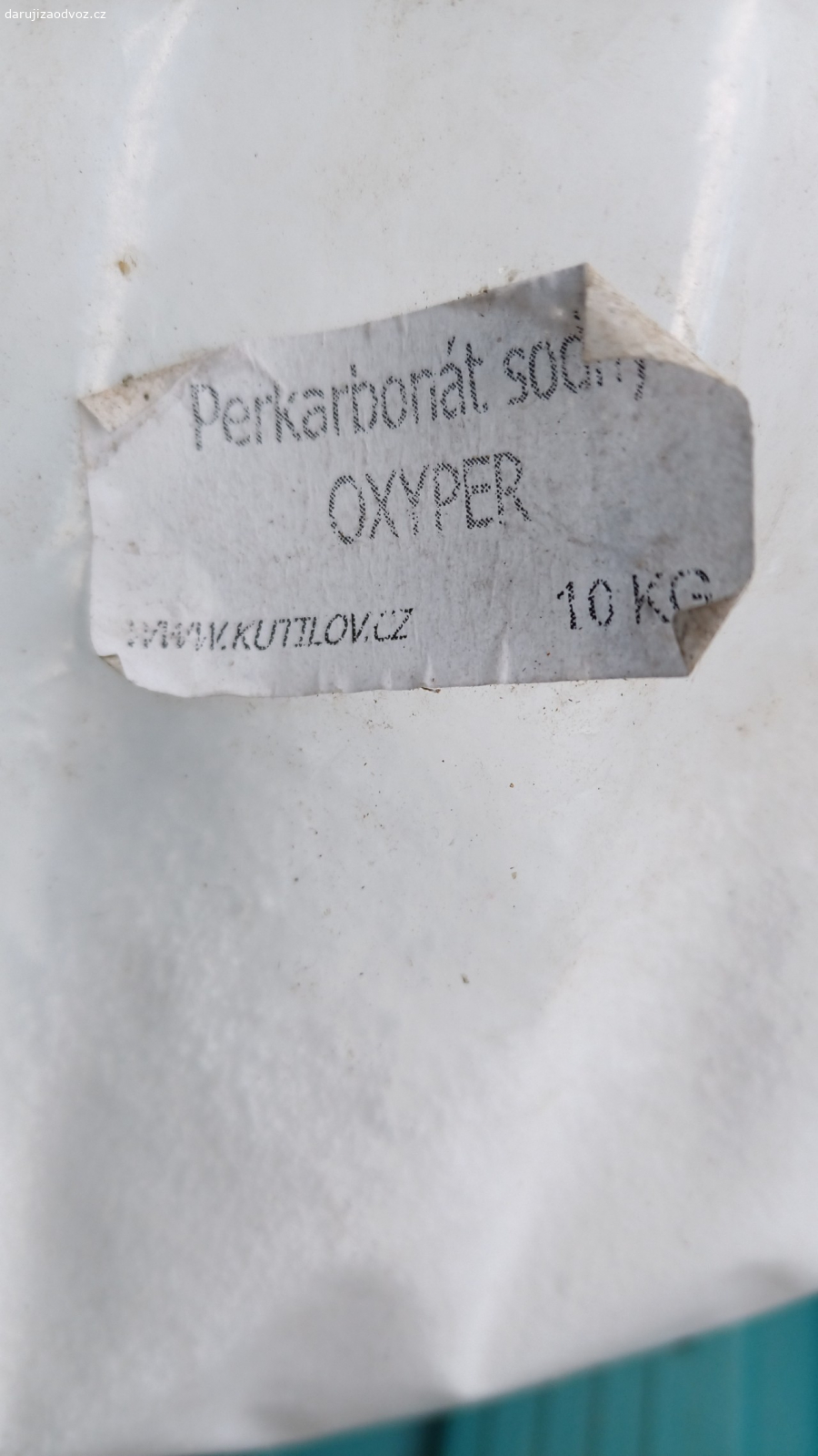 OXYPER cca 10kg. prekarbonát sodný pro domací výrobu pracího prášku..
Předání Brno-Březník-Třebíč, reaguji jen na SMS.