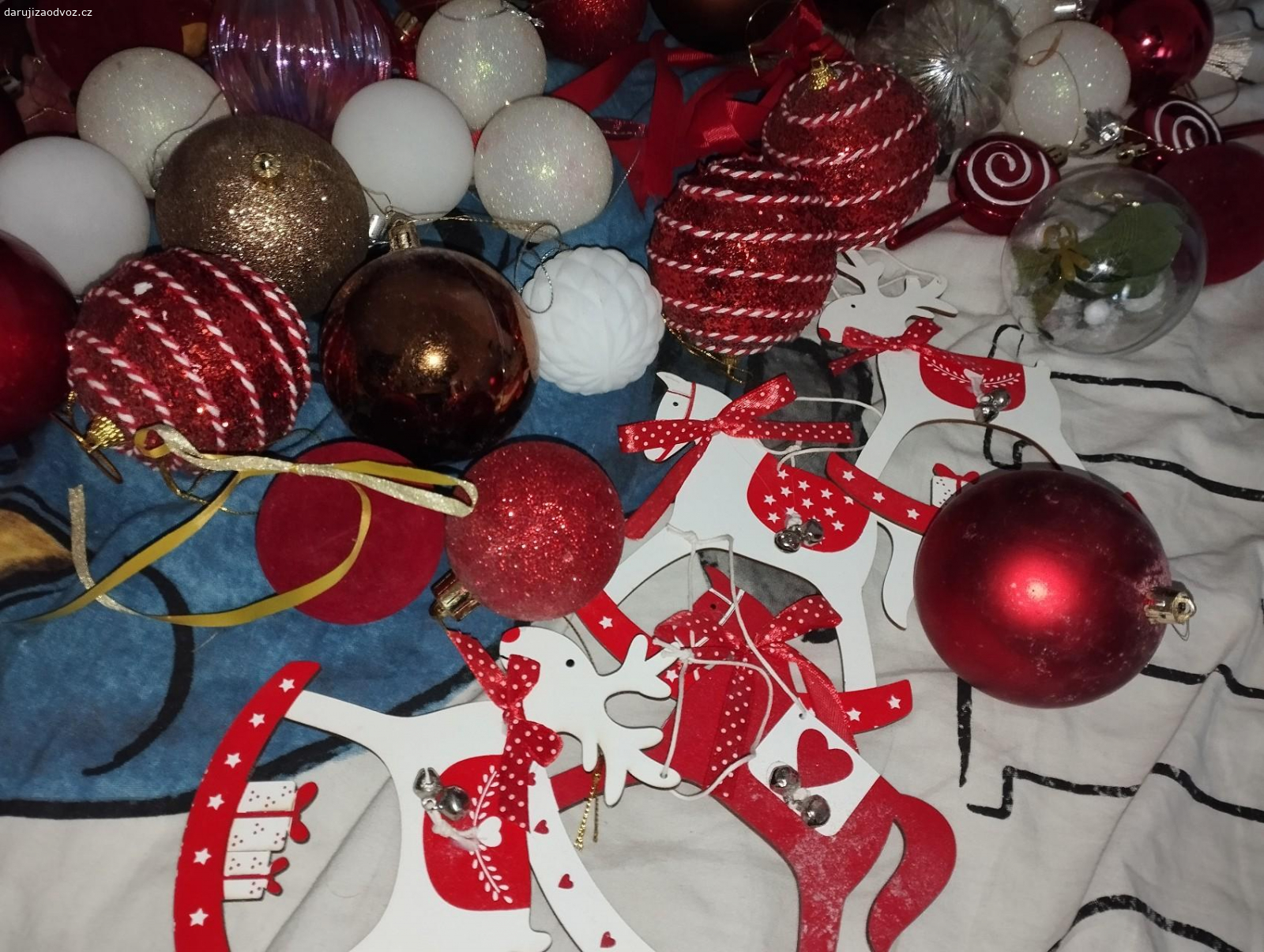 Ozdoby na stromeček. pouze jako celek. osobní odběr v Jinonicích