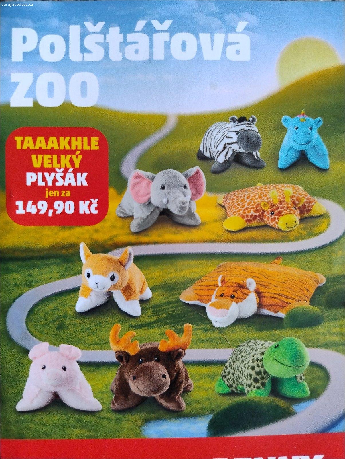 Penny body na plyšáky polštáře. Darují za odvoz