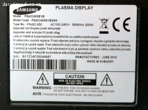 Plasmová televize Samsung