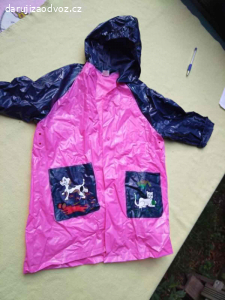 Pláštěnka pro holčičku - délka cca 60 cm ke krku