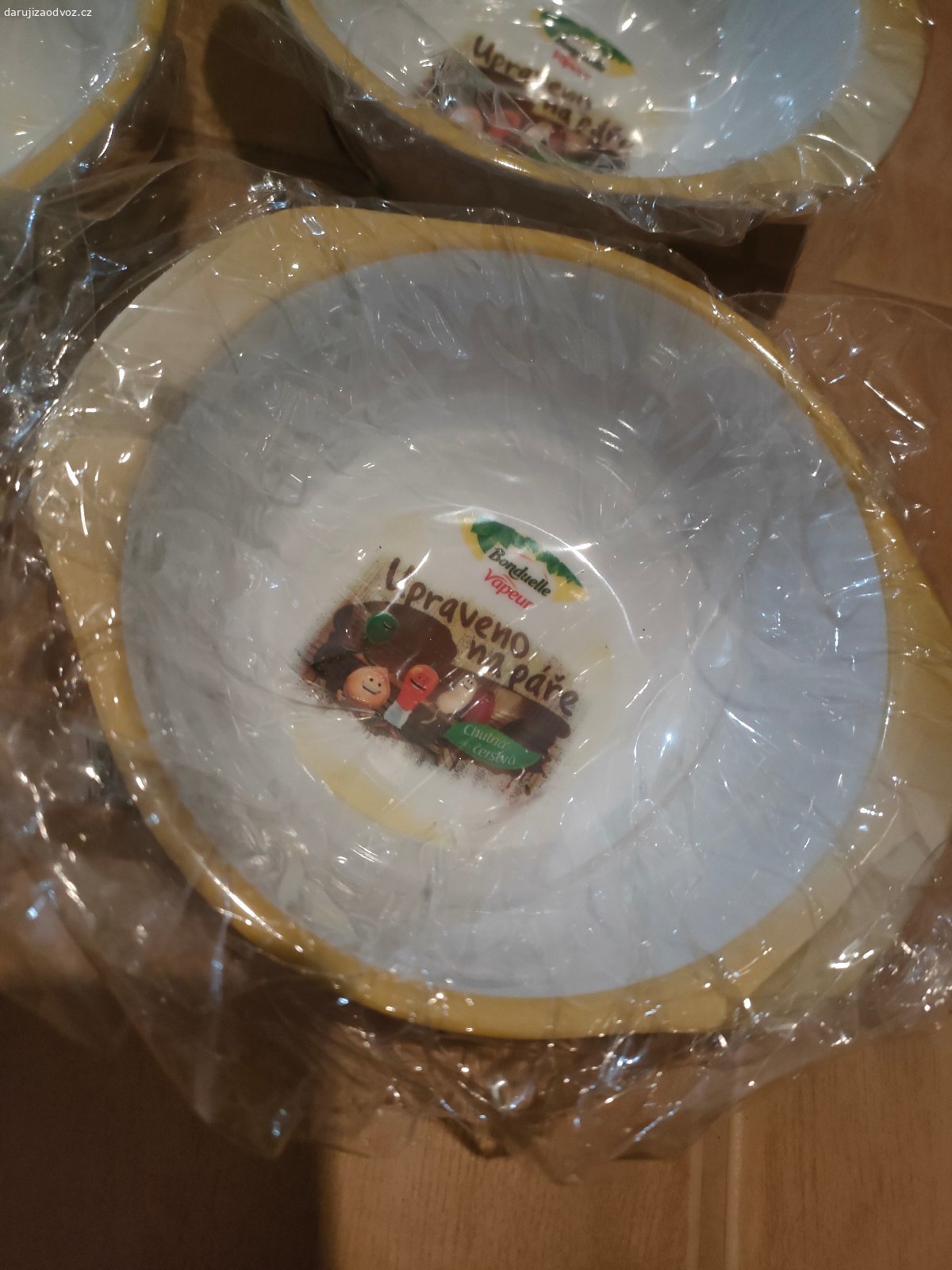 Plastové misky 6ks. Daruji za odvoz, nové