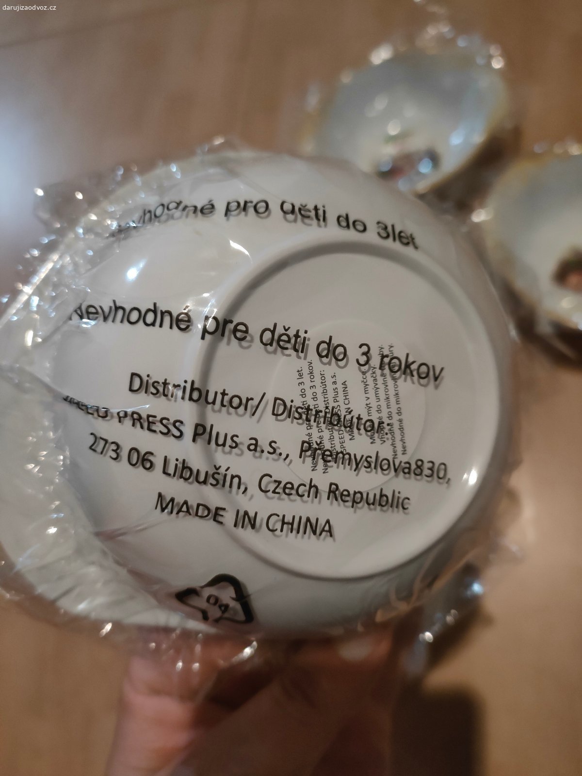 Plastové misky 6ks. Daruji za odvoz, nové