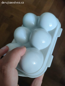 Plastový obal na vejce 6ks