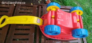 Plastový tahací vozík Mega Bloks – bez kostek