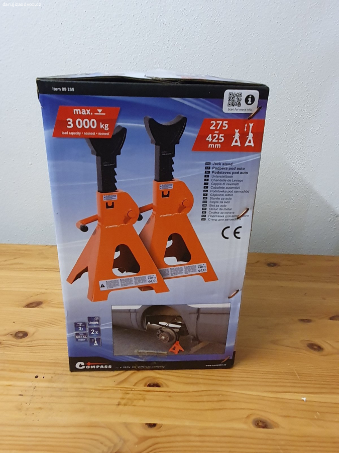 Podstavec pod auto COMPASS 2 ks
