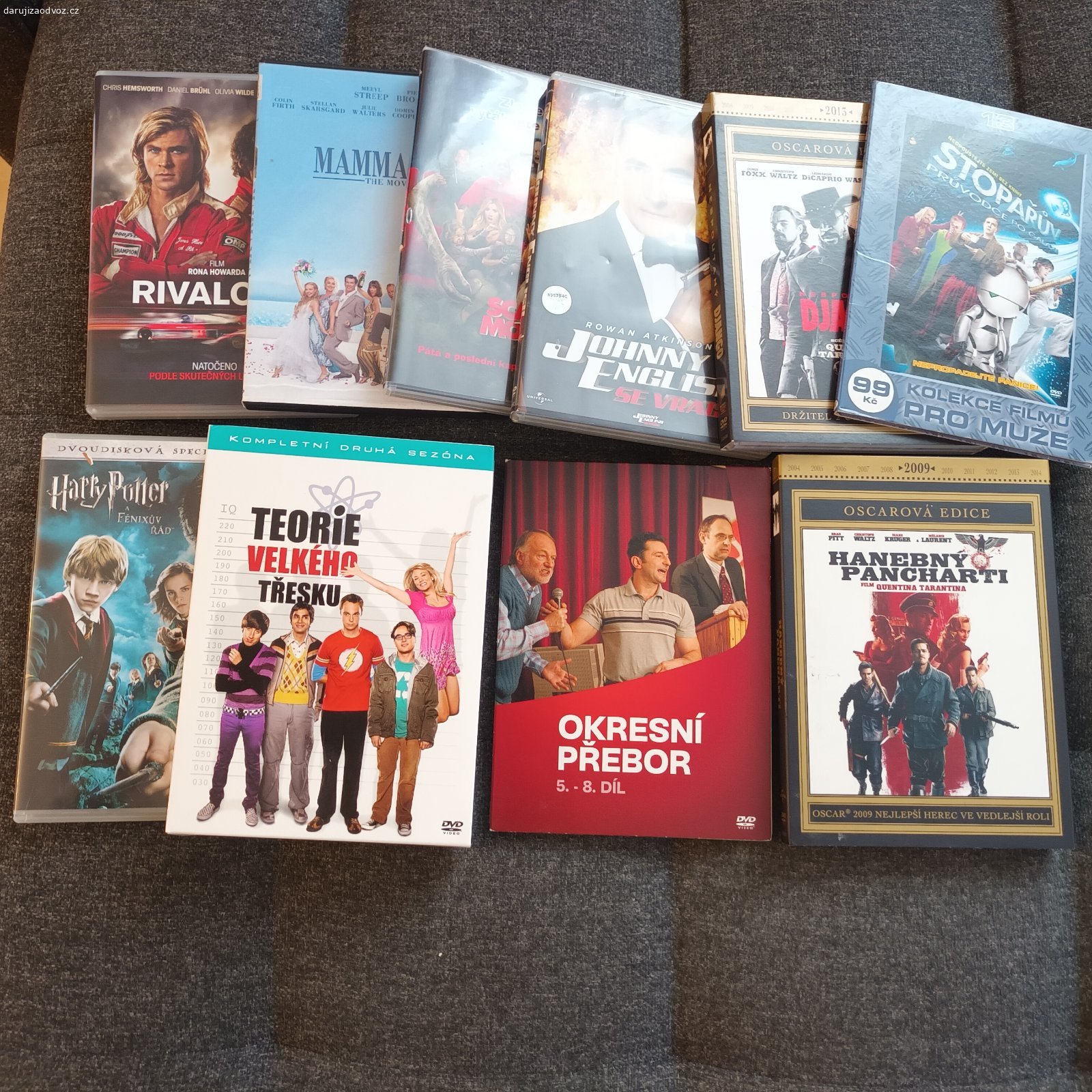 Pohádky na DVD. Daruji za odvoz nebo poštovné větší množství pohádek a filmů na DVD. Odběr možný pouze do konce září, potom odvážím do sběrného dvora.
