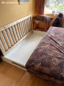 Pohovka gauč rozkládací s postelí pro hosty
