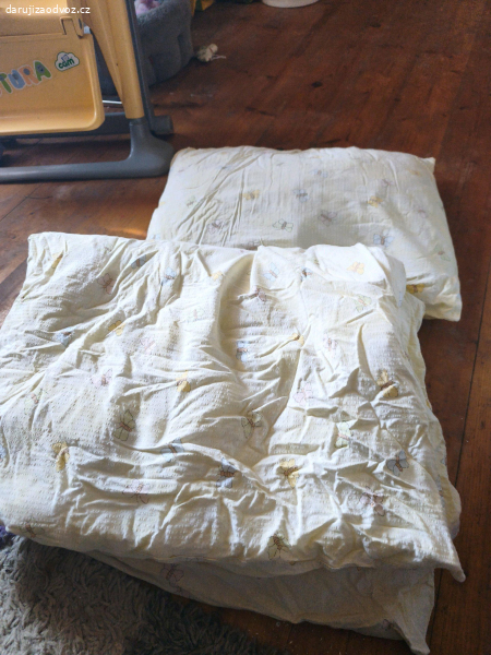 polštářek a peřinka