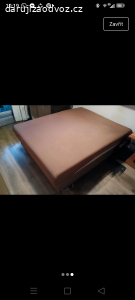 postel 140 x 200 s úložným prostorem