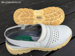 pracovní boty bílé vel. 43